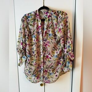 KUT from the Kloth floral blouse
